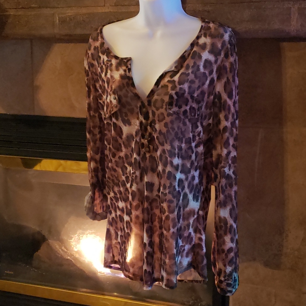 Sheer blouse